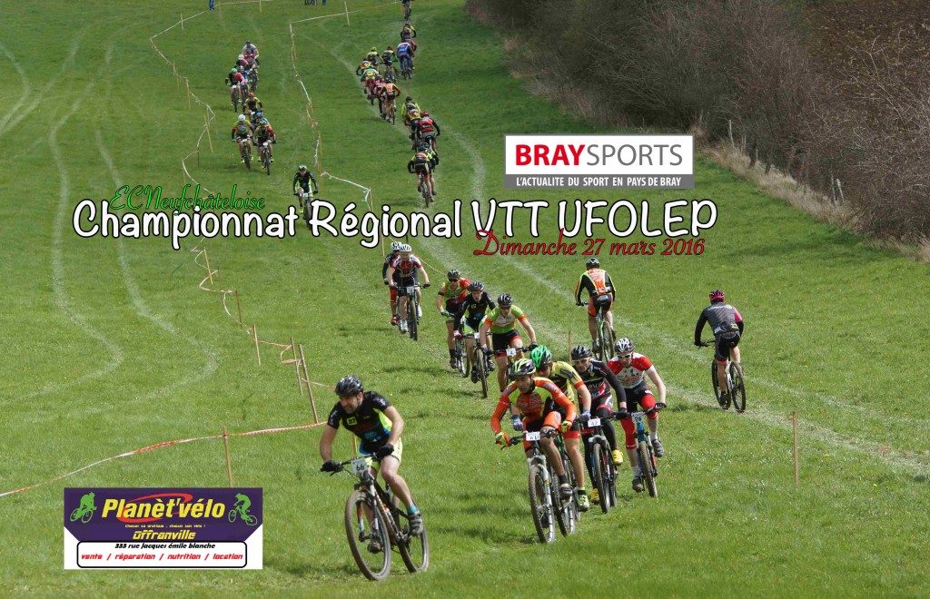 Championnat RégionalVTT UFOLEP 27 mars 2016 - 1